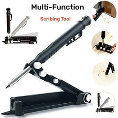 8 - in - 1 Multi - Function Scribing Tool | Carpenter Pencil | Woodworking Marking - Hamxi