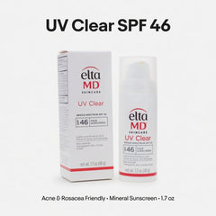 EltaMD UV Clear Broad - Spectrum SPF 46 Facial Sunscreen | Oil - Free | Fragrance - Free | 1.7 oz - Hamxi