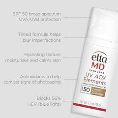 EltaMD UV Clear SPF 46 | Face Sunscreen for Sensitive & Acne - Prone Skin | 1.7oz - Hamxi