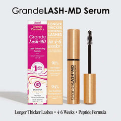 Grande Cosmetics GrandeLASH - MD Lash Enhancing Serum Longer, Thicker, Fuller Lashes - Hamxi