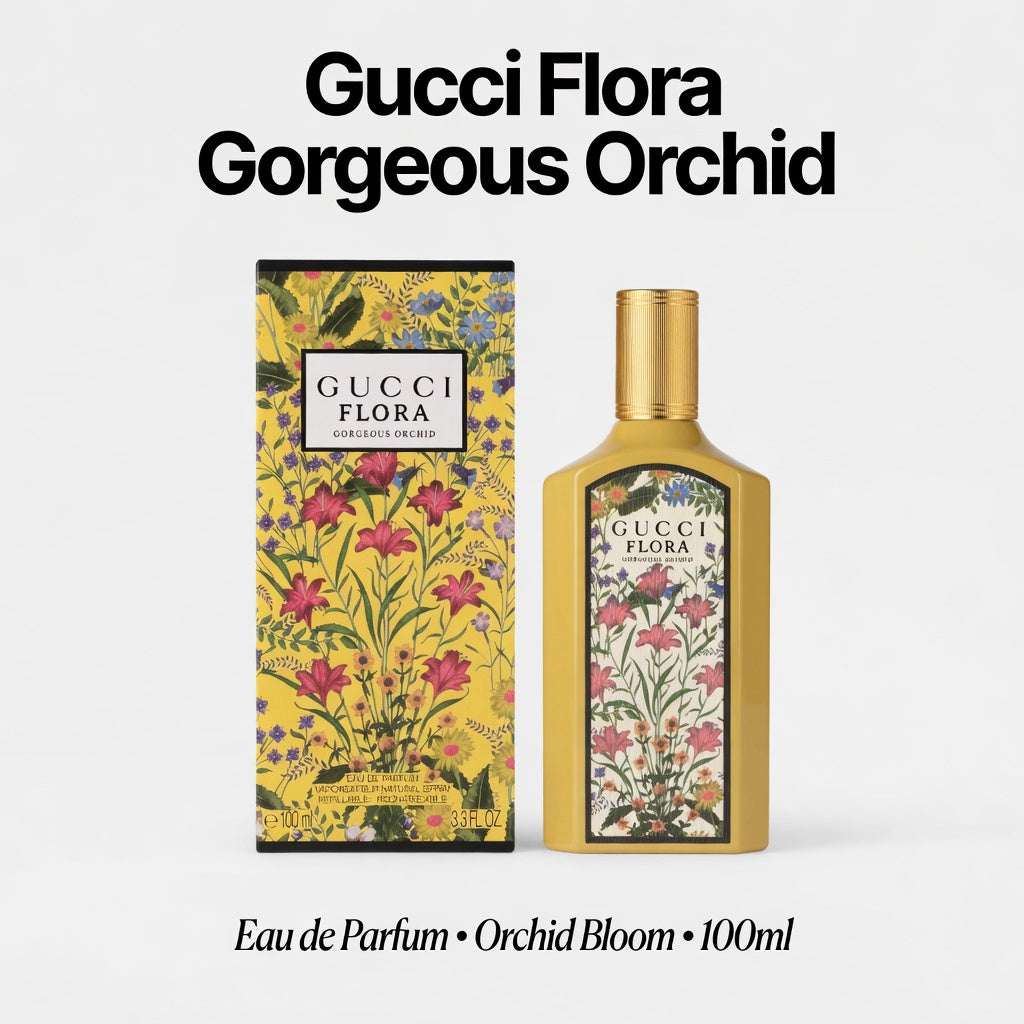 Gucci Flora Gorgeous Orchid Eau de Parfum Spray 3.3 oz / 100ml - Hamxi