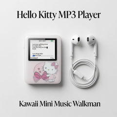 Hello Kitty MP3 Player Kawaii Mini Walkman - Hamxi