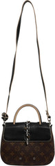 Louis Vuitton Calfskin Monogram Chain It Bag PM Black