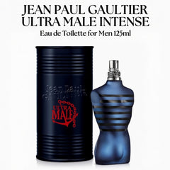Jean Paul Gaultier Ultra Male Eau de Toilette Intense 125ml for Men - Hamxi