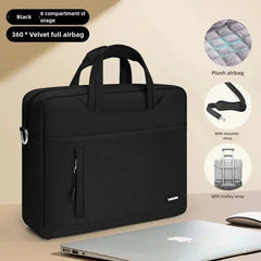 Laptop Bag 15 - 16 Inch | Leather Briefcase | Vintage Messenger Bag - Hamxi