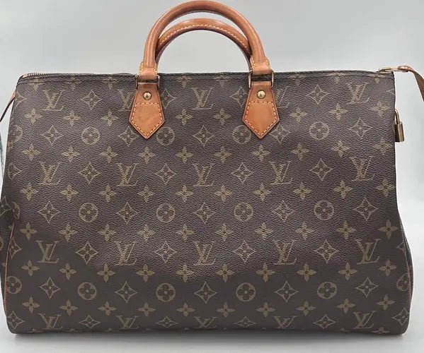 LOUIS VUITTON Speedy 40 Monogram Handbag - Hamxi