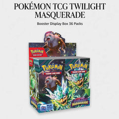 Pokémon TCG Scarlet & Violet Twilight Masquerade Booster Display Box (36 Packs) - Hamxi