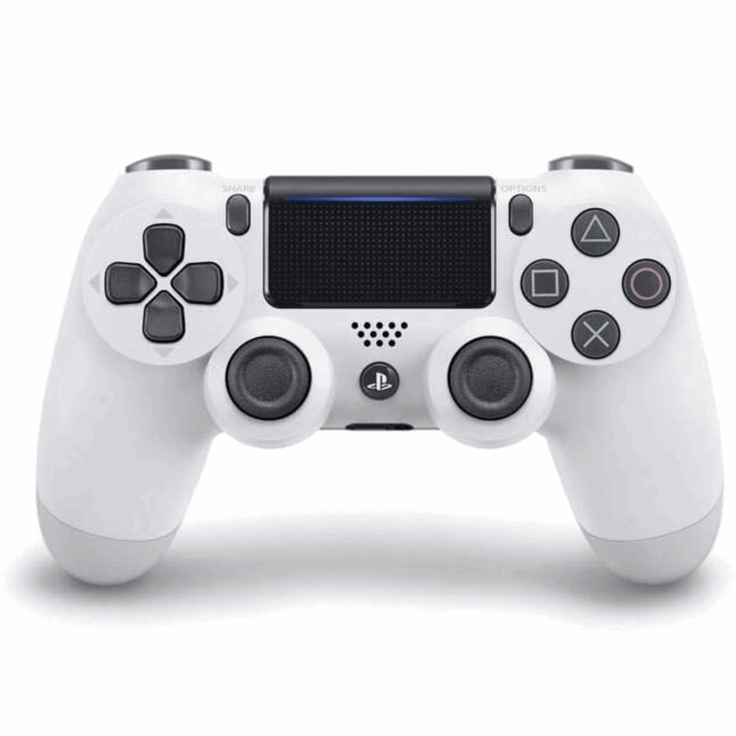 Sony PlayStation DualShock 4 Controller | Glacier White | Official PS4 Wireless Gamepad - Hamxi