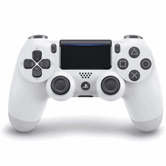 Sony PlayStation DualShock 4 Controller | Glacier White | Official PS4 Wireless Gamepad - Hamxi