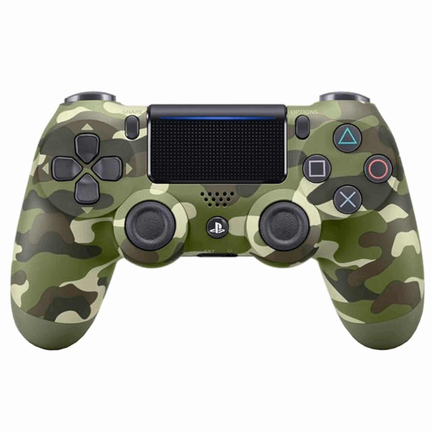 Official Sony PS4 DualShock 4 Controller - Green Camo