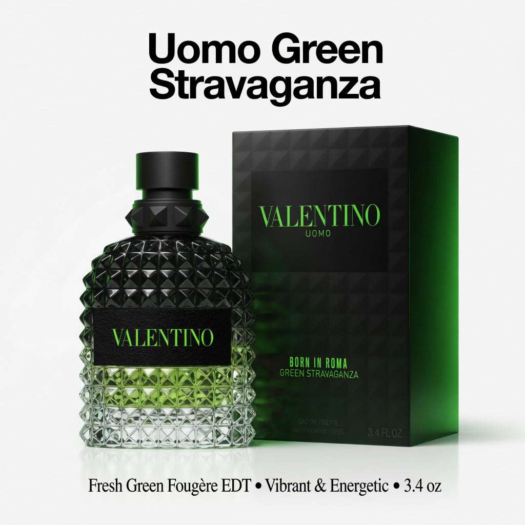 Valentino Donna Born In Roma Green Stravaganza Eau de Parfum 3.4 fl oz - Hamxi