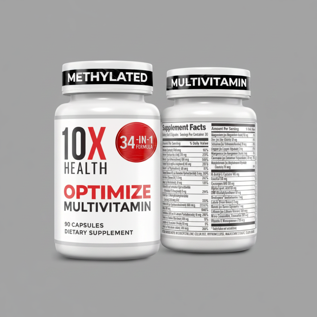 10X Health Optimize Multivitamin Clean Product Image