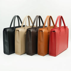 15.6 Inch PU Leather Laptop Bag for Women - Hamxi