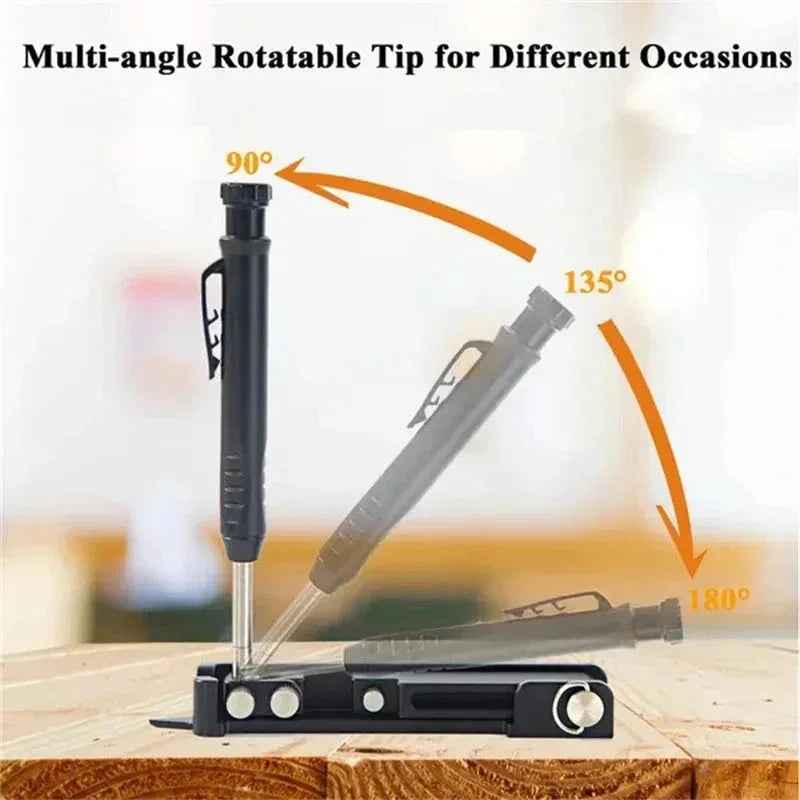 8 - in - 1 Multi - Function Scribing Tool | Carpenter Pencil | Woodworking Marking - Hamxi