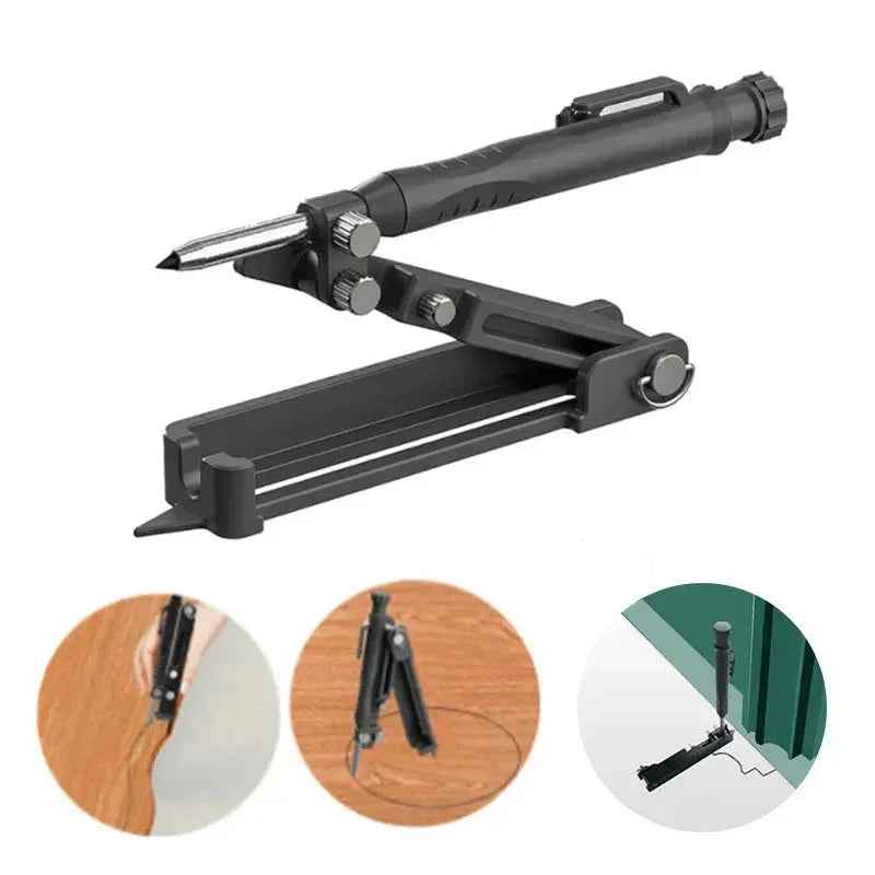 8 - in - 1 Multi - Function Scribing Tool | Carpenter Pencil | Woodworking Marking - Hamxi