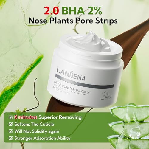 LANBENA Blackhead Remover Mask | Peel-Off Purifying Mask | 60 Count