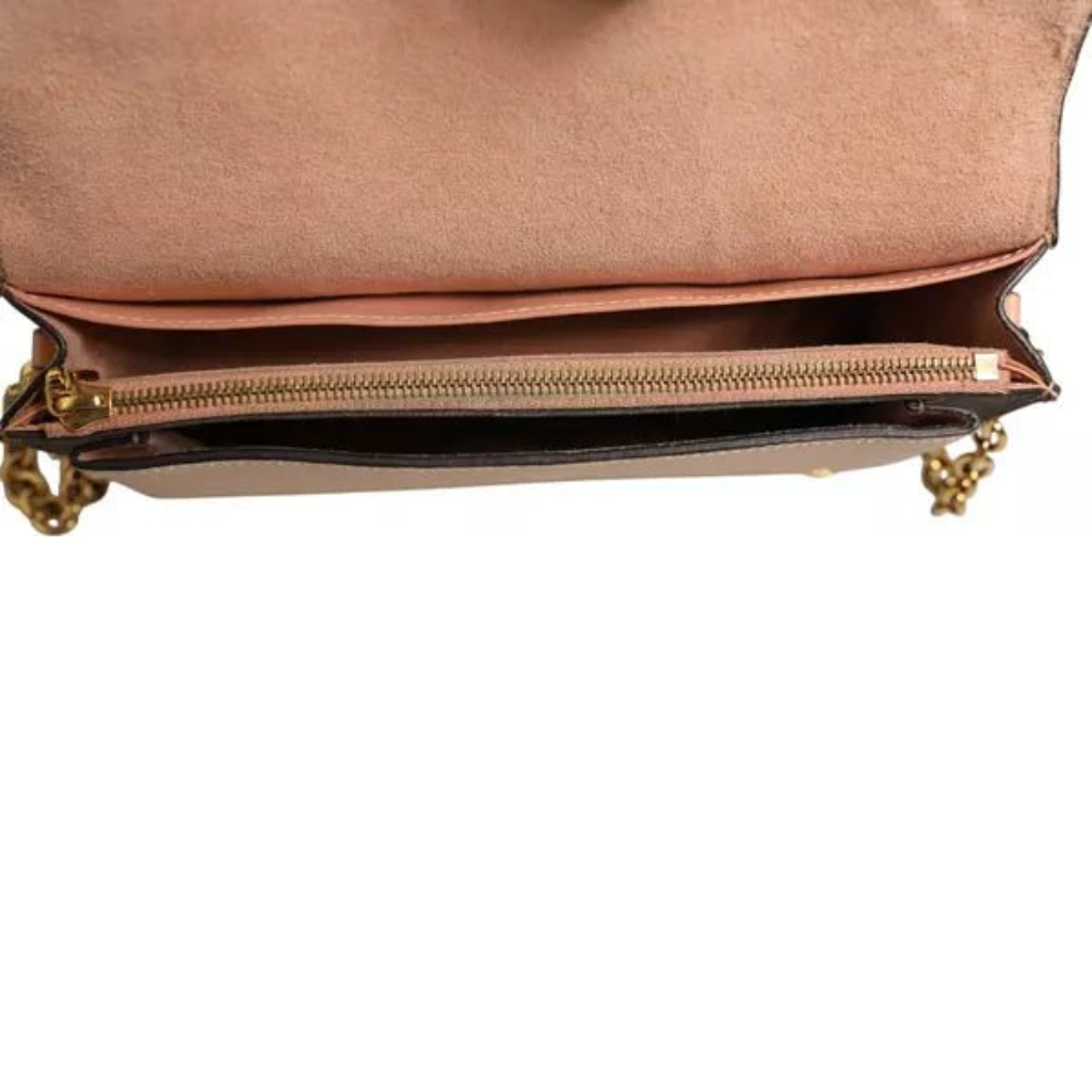 Louis Vuitton Damier Ebene Vavin Chain Wallet