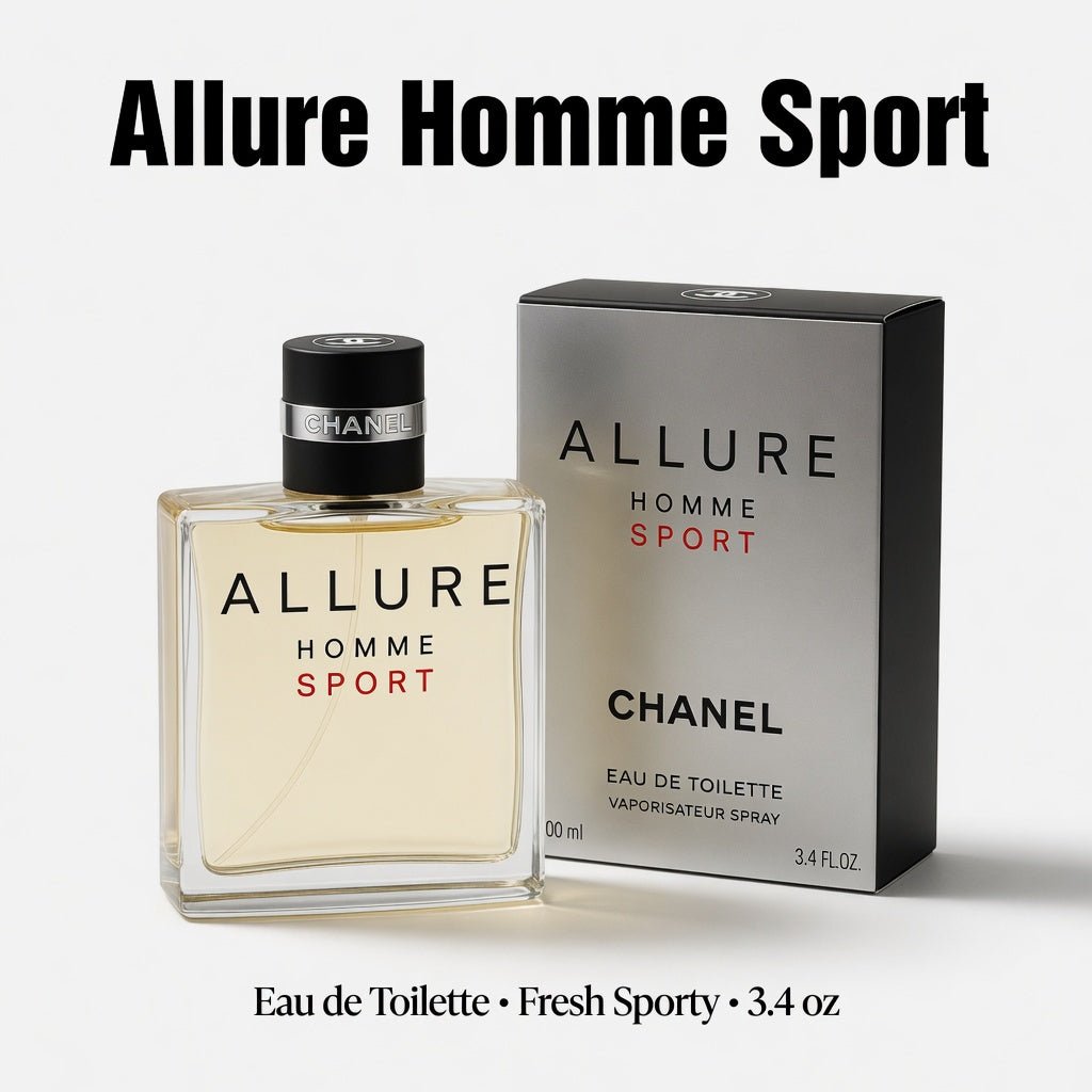 Allure Homme Sport Eau de Toilette 3.4 fl oz / 100 ml - Hamxi