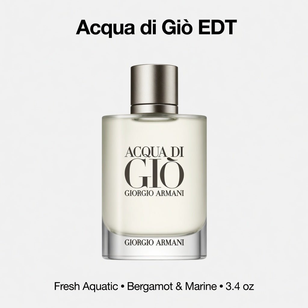 Armani Acqua di Giò Eau de Toilette 3.4 fl oz - Hamxi