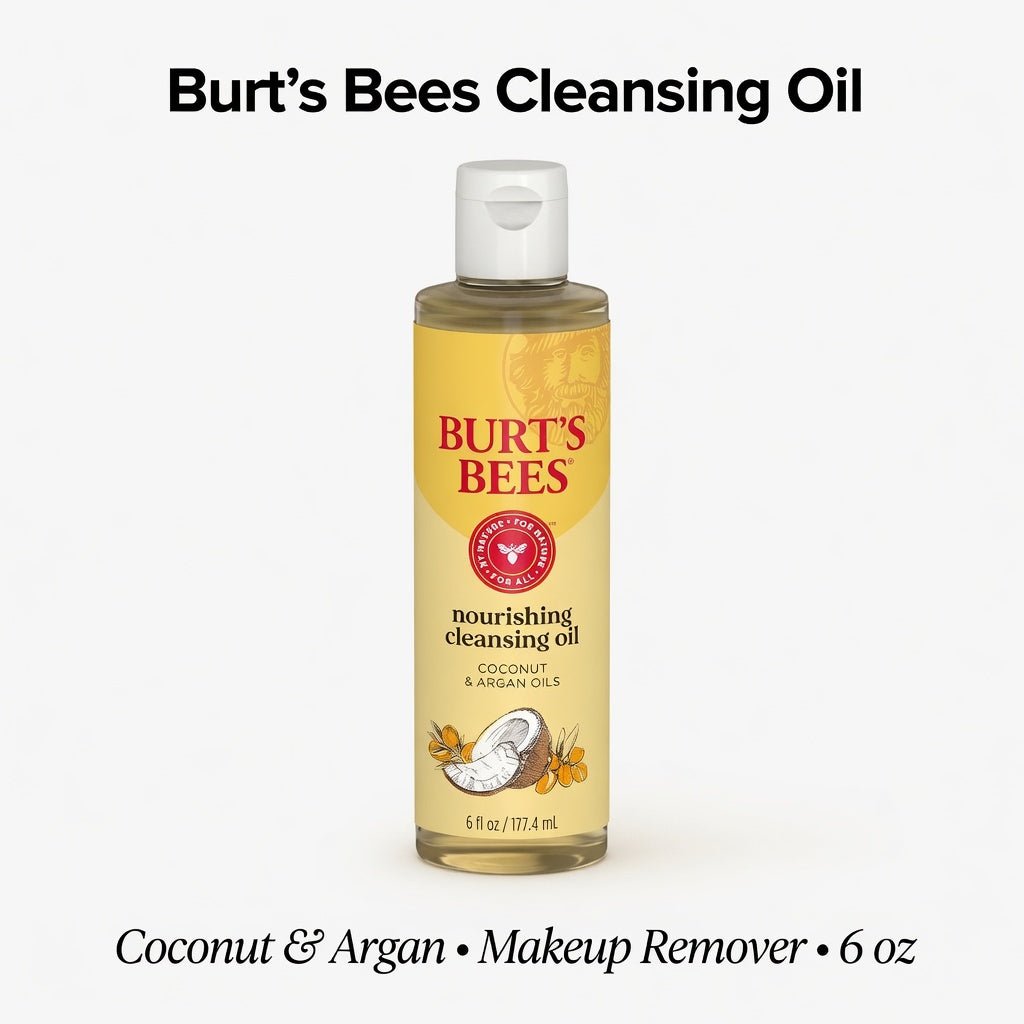 Burt's Bees Nourishing Cleansing Oil For Normal to Dry Skin - Hamxi