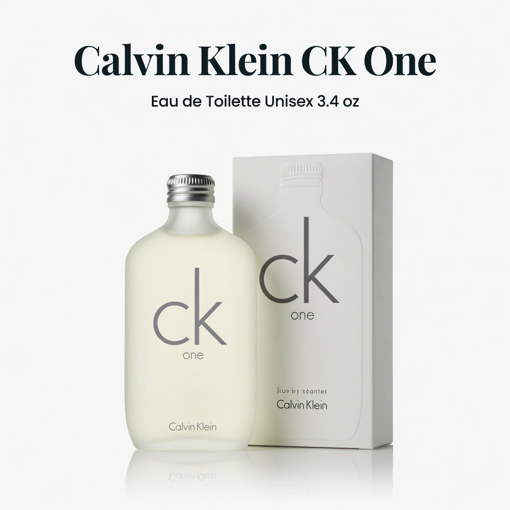 Calvin Klein CK One Eau de Toilette Unisex 3.4 oz - Hamxi