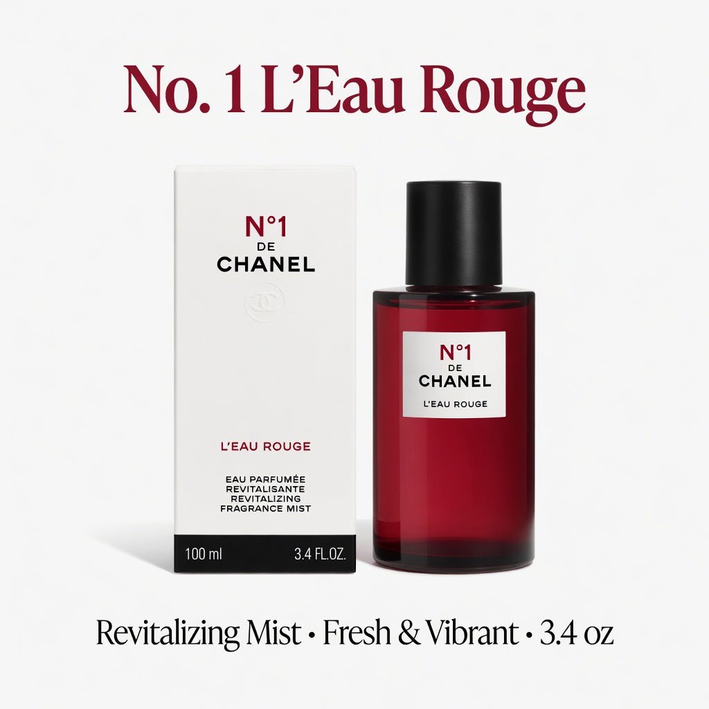 Chanel No. 1 de Chanel L'Eau Rouge Revitalizing Fragrance Mist 3.4 fl oz / 100 ml - Hamxi