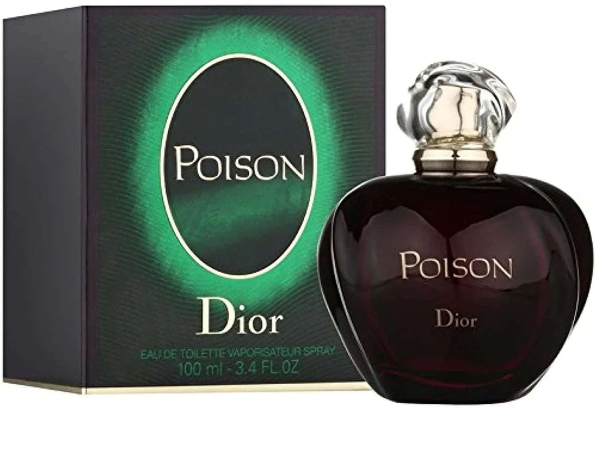 Christian Dior Poison For Women | Eau De Toilette | 3.4 Fl Oz | Iconic Fragrance - Hamxi