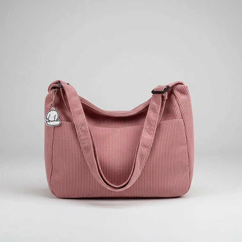 Corduroy Shoulder Bag for Women | Fashion Crossbody | 4 Colors - Hamxi