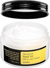 COSRX Advanced Snail 92 All in One Cream | 100g | Korean Snail Mucin Moisturizer - Hamxi