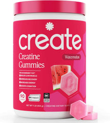 Create Creatine Monohydrate Gummies for Men & Women | 90 Count - Hamxi