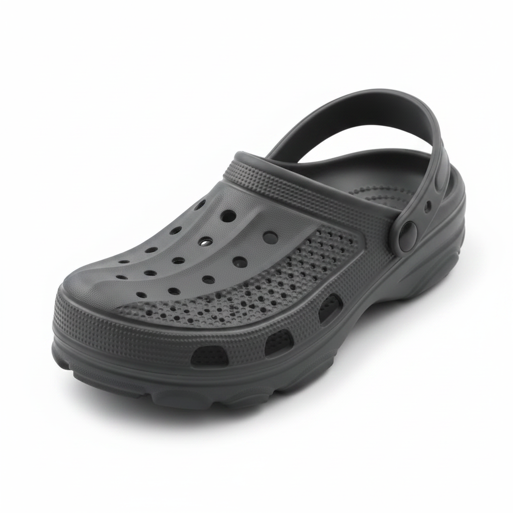 Dark Gray Clogs - Clean