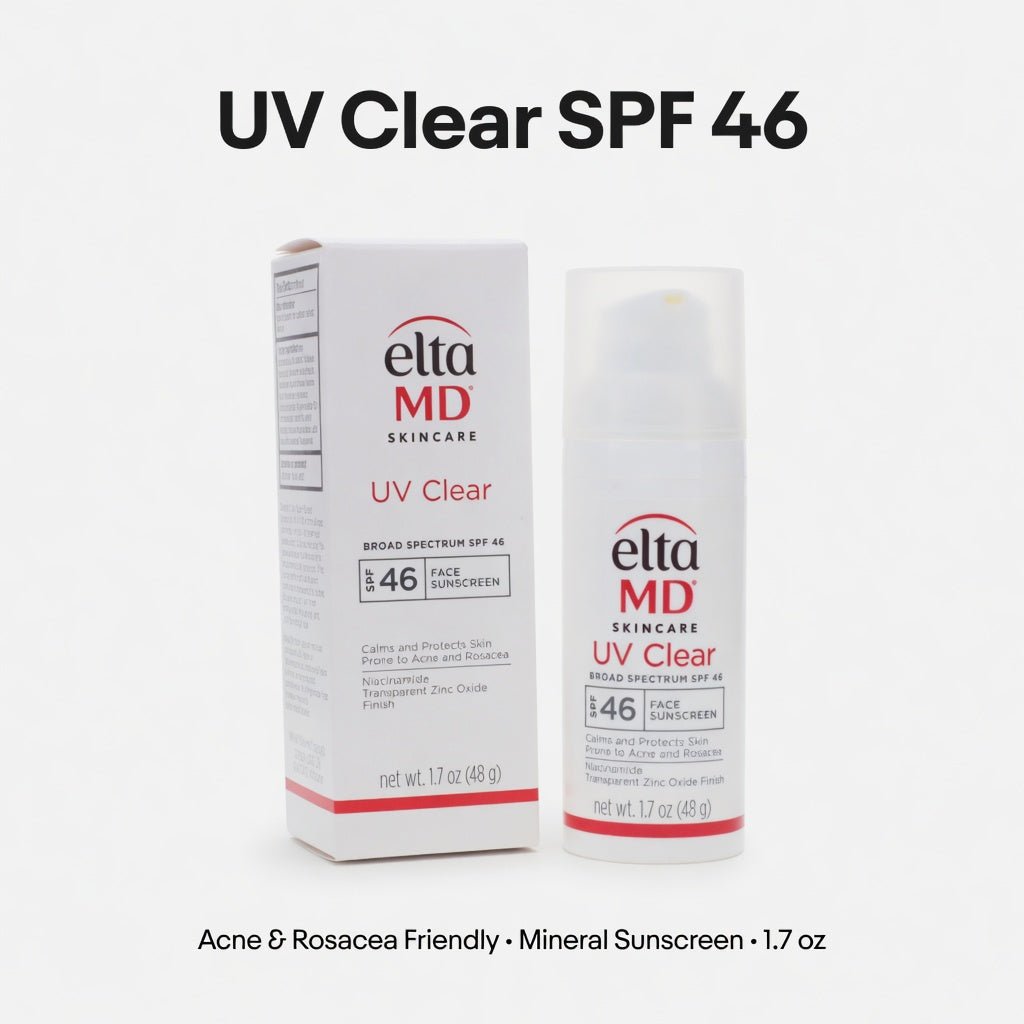 EltaMD UV Clear Broad - Spectrum SPF 46 Facial Sunscreen | Oil - Free | Fragrance - Free | 1.7 oz - Hamxi