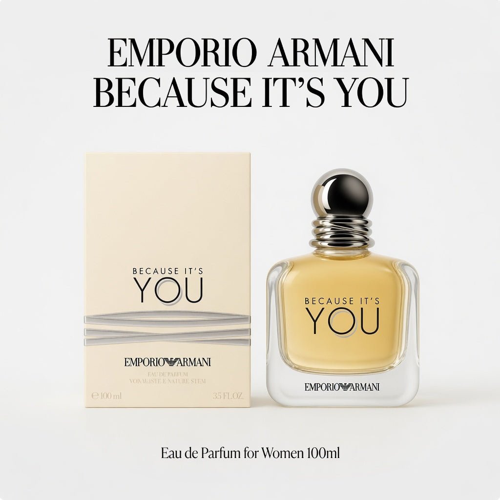Emporio Armani Because It's You EDP 100ml for Women - Hamxi