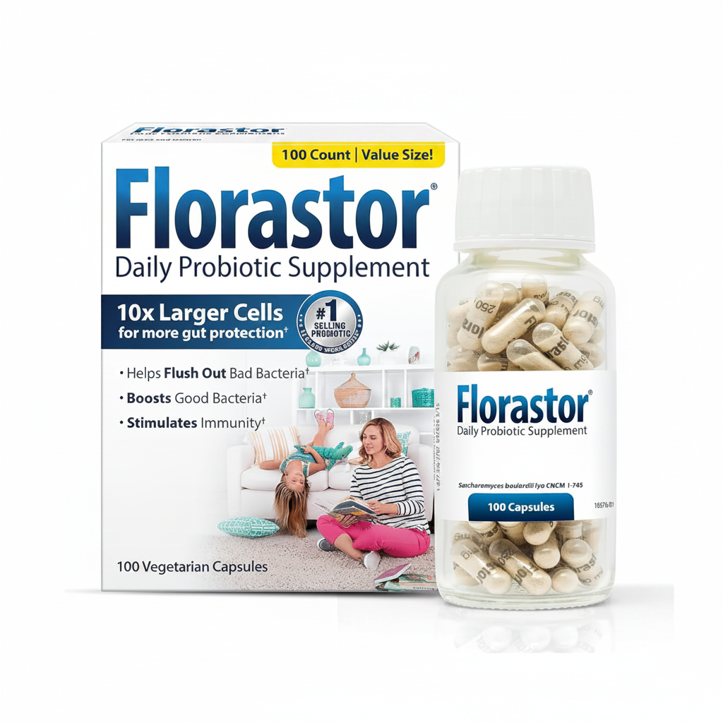 Florastor Daily Probiotic Clean Product Image