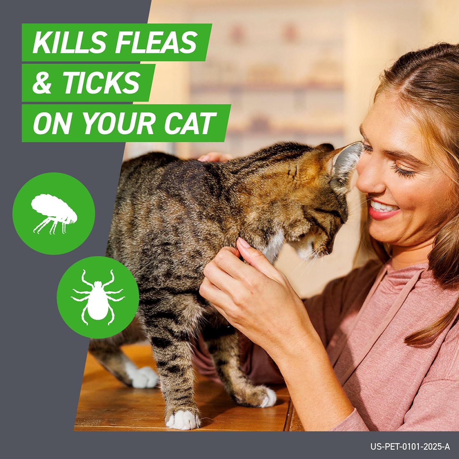 Frontline Plus Flea & Tick Treatment for Cats & Kittens | 6 Doses - Hamxi