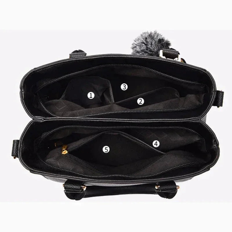 Genuine Leather Handbag for Women | 6 Colors | Shoulder Tote Purse - Hamxi