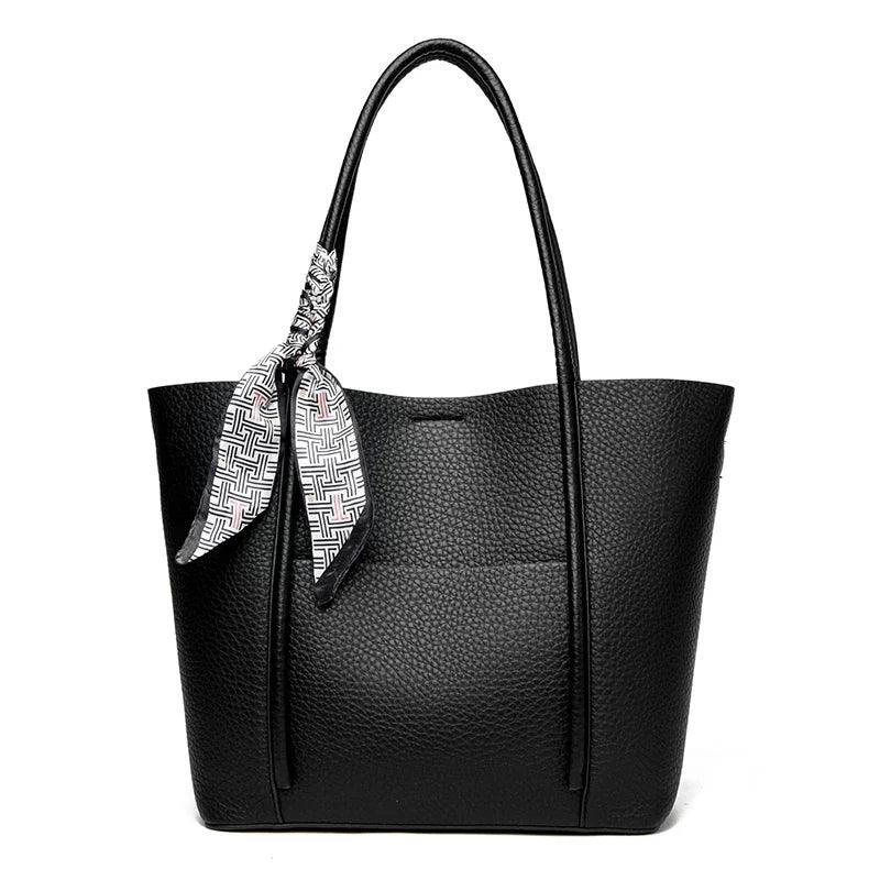 Genuine Soft Leather Tote Bag | Large Capacity Vintage - Hamxi