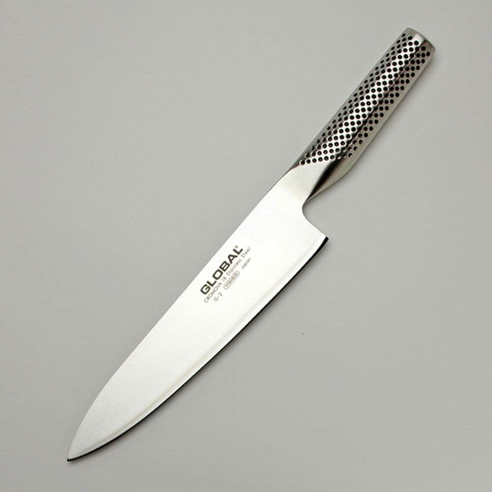 Global 8" Chef's Knife | Silver | Japanese Stainless Steel - Hamxi
