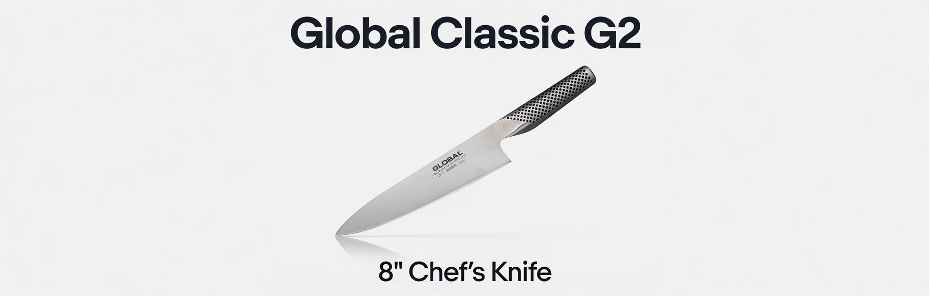 Global Classic G2 8" Chef's Knife | Professional Kitchen Knife | Stainless Steel - Hamxi