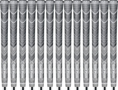 Golf Pride MCC Plus4 Gray Standard Grip | Set of 13 | 1 Hybrid Grip in Golf - Hamxi