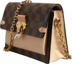 Louis Vuitton Damier Ebene Vavin Chain Wallet