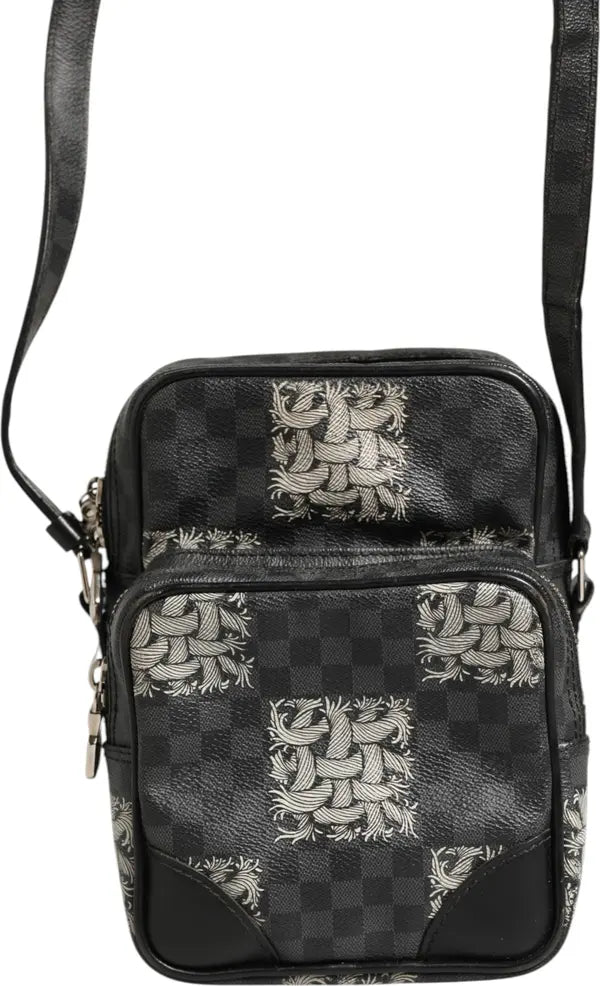 Louis Vuitton Black Damier Graphite Canvas Amazon Christopher Nemeth Shoulder Bag