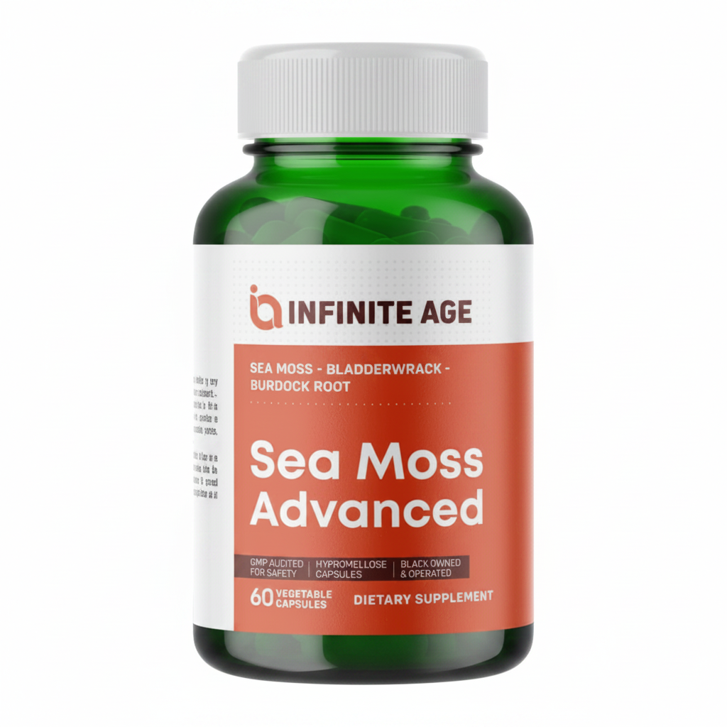 Infinite Age Sea Moss Advanced 60 Vegetable Capsules