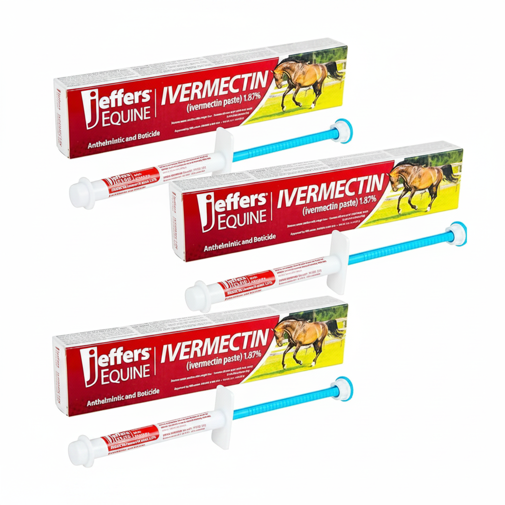 Jeffers Equine Ivermectin 3-Pack