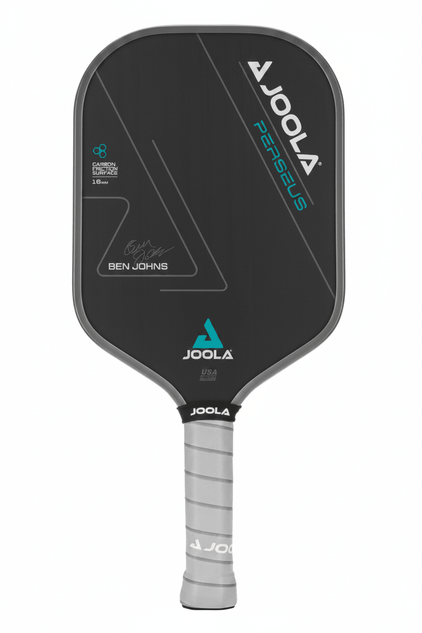 JOOLA Ben Johns Perseus 3S 16mm Pickleball Paddle | Thermoformed Carbon - Hamxi