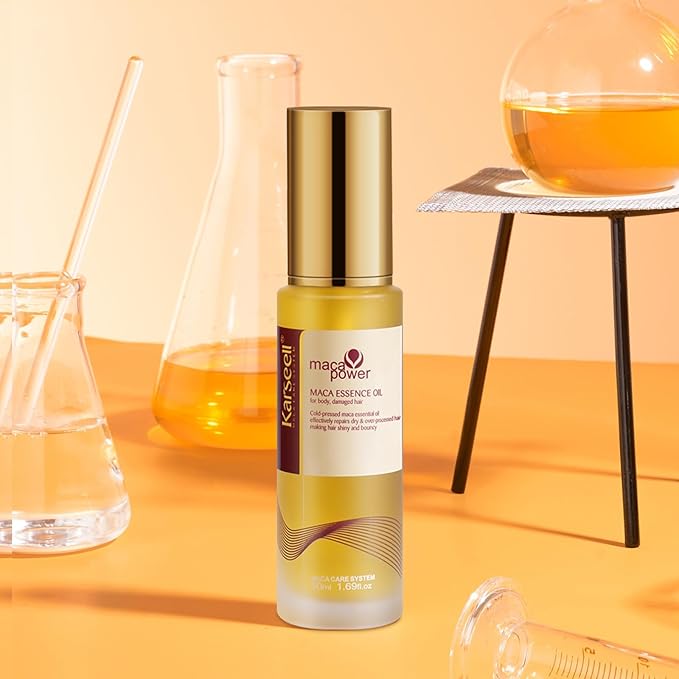 Karseell Moroccan Argan Oil | 50ml | Cold Pressed Hair & Skin Oil | For Dry Damaged Hair - Hamxi