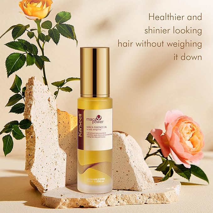 Karseell Moroccan Argan Oil | 50ml | Cold Pressed Hair & Skin Oil | For Dry Damaged Hair - Hamxi