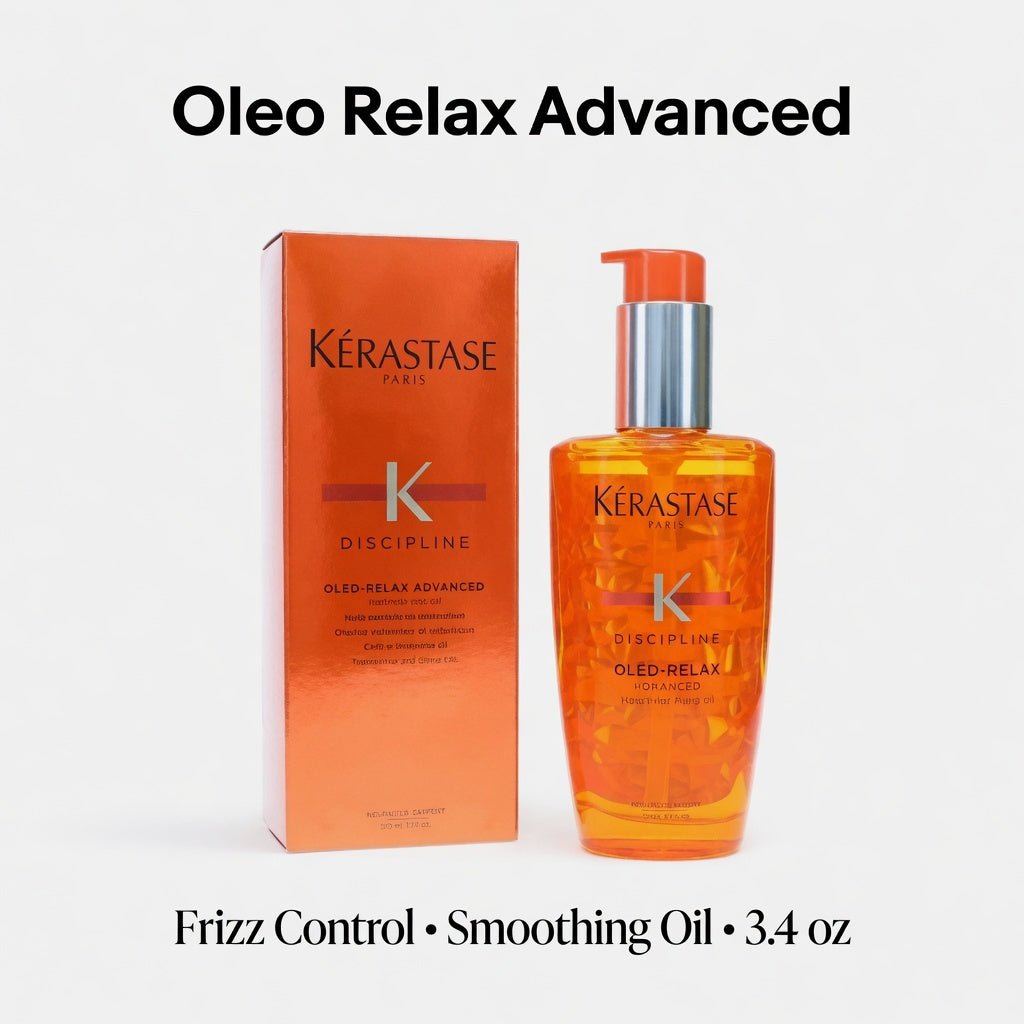Kerastase Discipline Oleo - Relax Advanced Hair Smoothing Oil | 100ml (3.4oz) - Hamxi