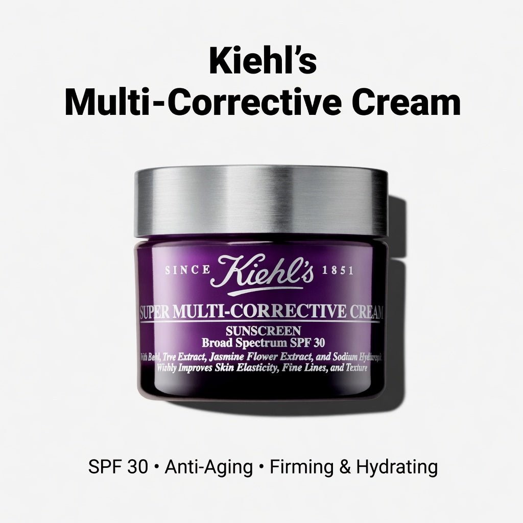 Kiehl's Super Multi - Corrective Cream SPF 30 | Anti - Aging Face Moisturizer | - Hamxi
