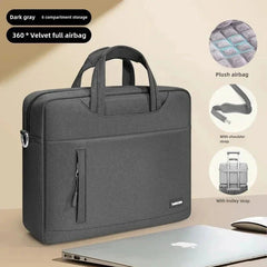Laptop Bag 15 - 16 Inch | Leather Briefcase | Vintage Messenger Bag - Hamxi